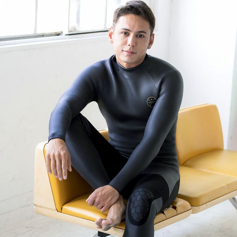 新春SALE】FELLOW メンズ スキン フルスーツ バックジップ 3mm M～XXL