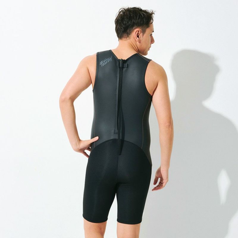 新品未使用 サーフィン ショートジョン サイズL（N） ANDNEWYOU ショートジョン スキンタイプ 2mm メンズ サーフィン