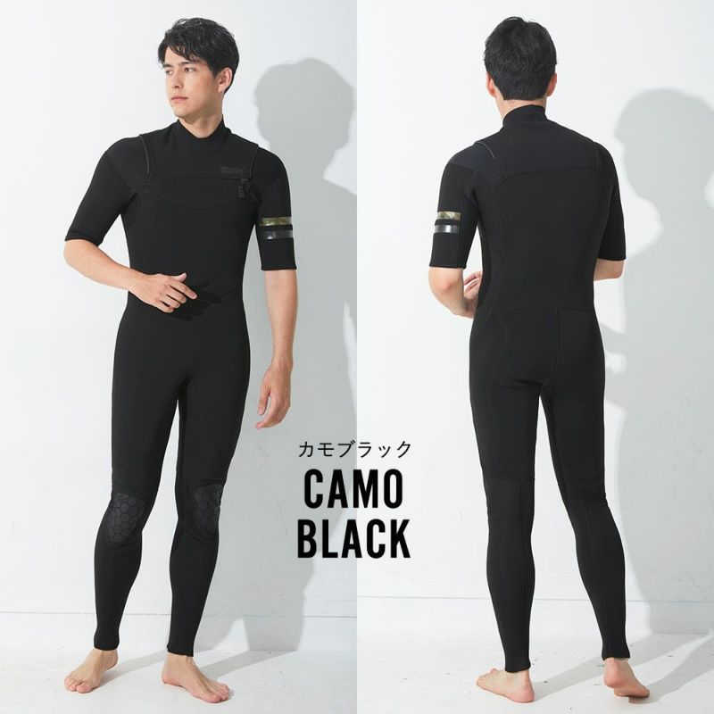 FELLOW メンズ シーガル チェストジップ 3mm M～XXL 全5色 | FELLOW