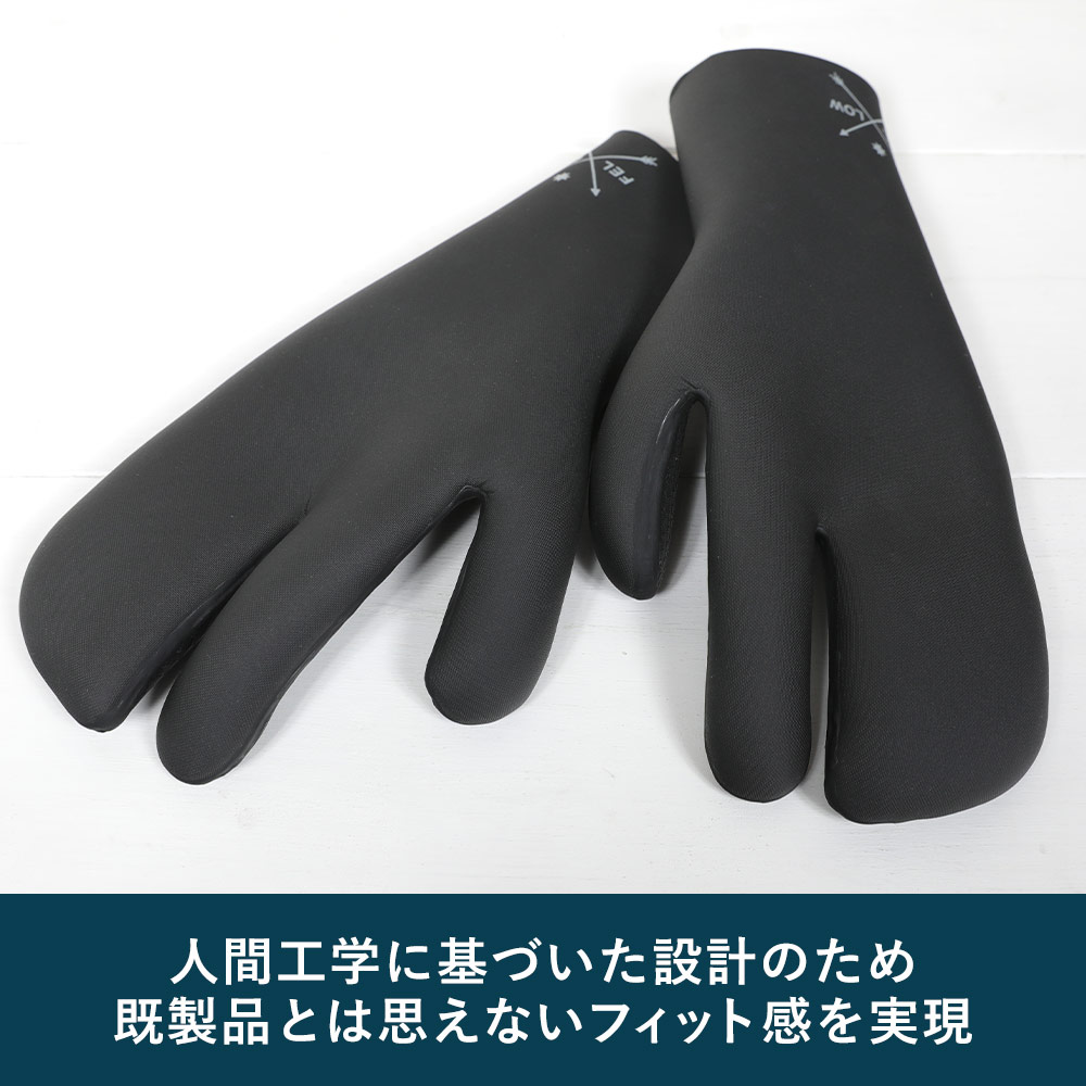 FELLOW サーフミトングローブ 3mm S～XL メンズ レディース 全1色