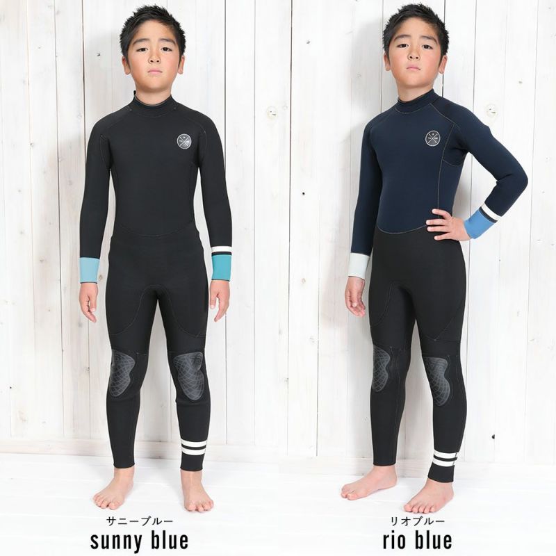 FELLOW キッズ フルスーツ バックジップ 3mm 120～160B 全2色 | FELLOW