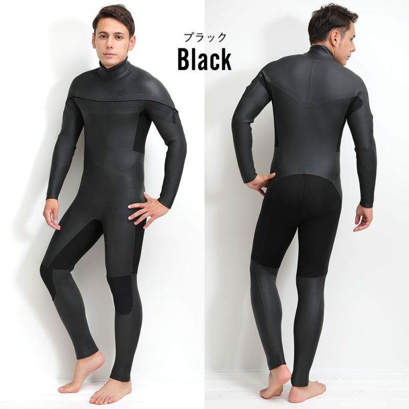 目玉商品】RSS SURF メンズ セミドライ ロングチェストジップ 5x3mm M