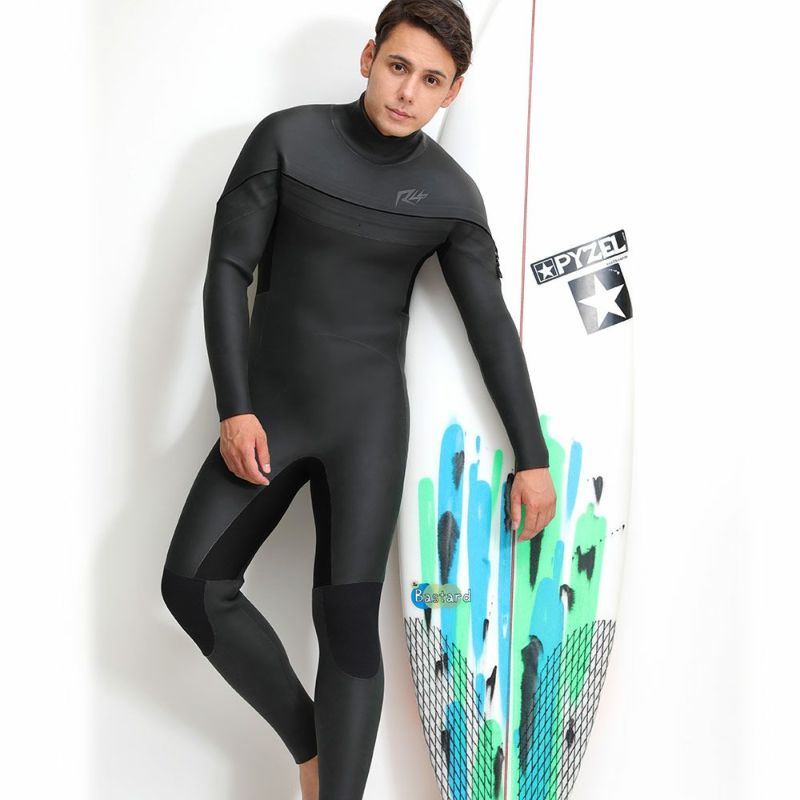 【mk-zep様☆専用】オール3mm　ロングチェストジップ/セミドライ サーフィン ウェットスーツ セミドライ NOGES ノージス メンズ LCZ