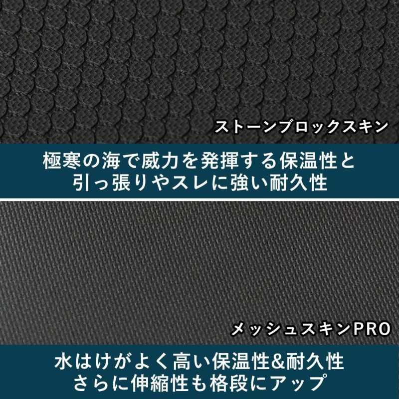 FELLOW レディース セミドライ バックジップ 5x3mm S～LB 全1色