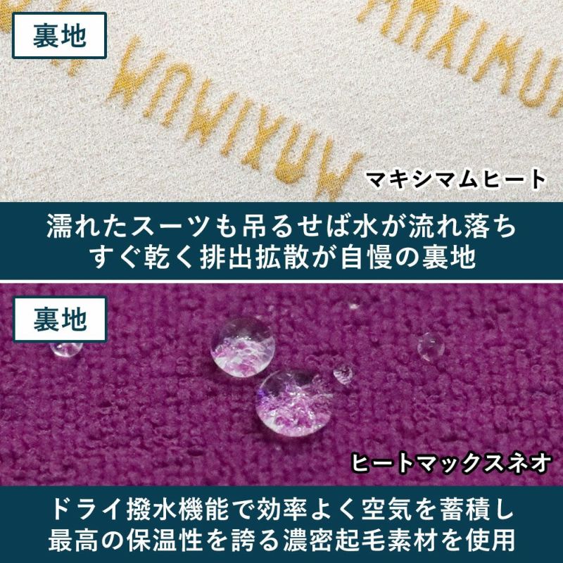 FELLOW レディース セミドライ ロングチェストジップ 5x3mm S～LB 全1