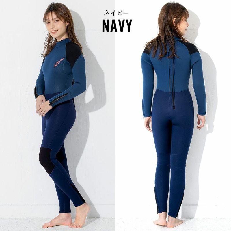 HELIOS レディース ダイビング フルスーツ 5mm 全2色 S～LL | FELLOW