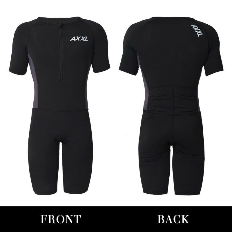 AXXL SUITS メンズ トライアスロン トライスーツ 半袖 S～XXL 全2色