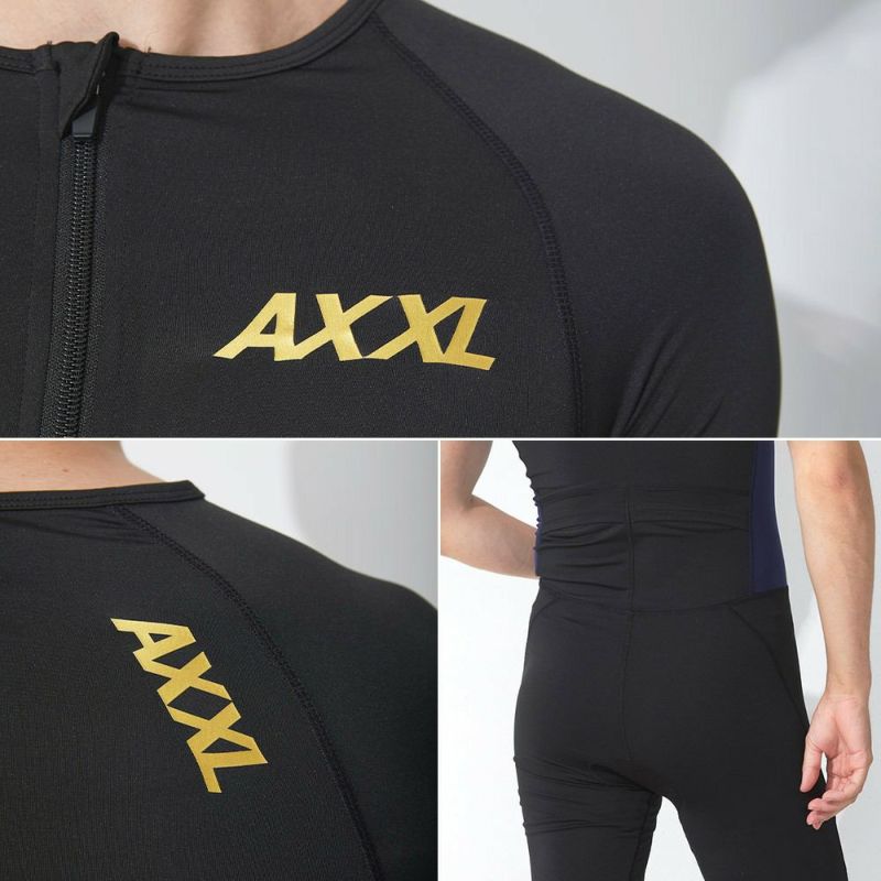 AXXL SUITS メンズ トライアスロン トライスーツ 半袖 S～XXL 全2色