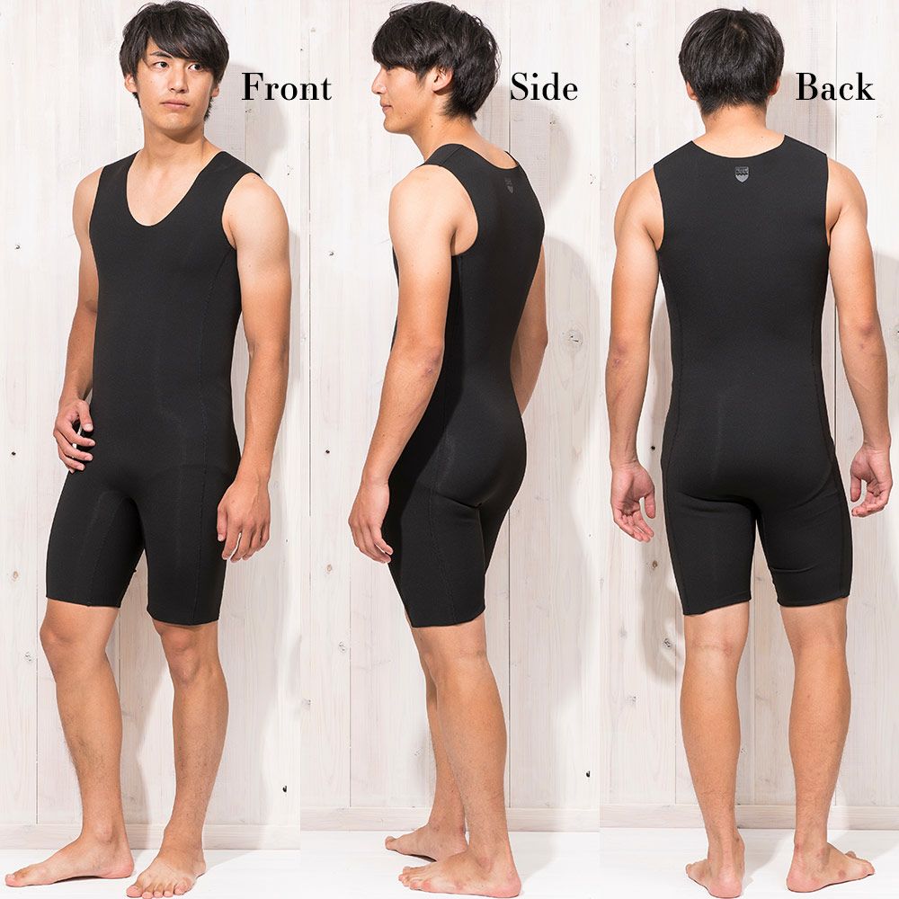 FELLOW 保温インナー メタルスキン ショートジョン M～XLB メンズ 全1