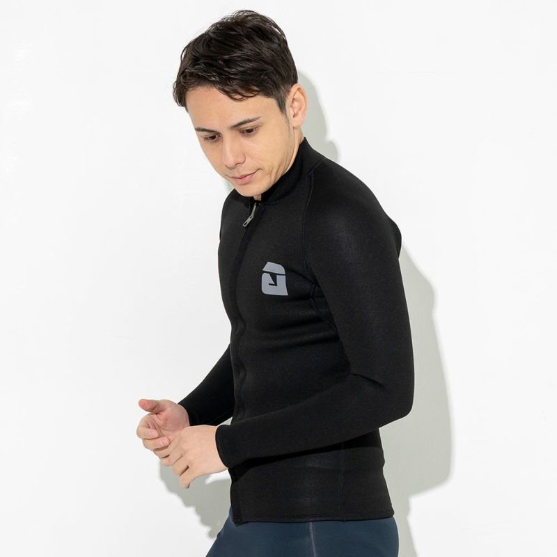 メンズ タッパー フロントジップ 2.5mm M～XXL 全1色 | FELLOW SURF 直営店